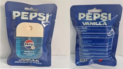 Label (Pesi Vanilla Hydratiing Hand Sanitizer Compressed)